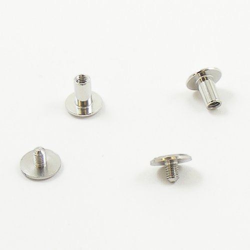 Replacement Belt Rivets / Screw Rivets - 2 Pack