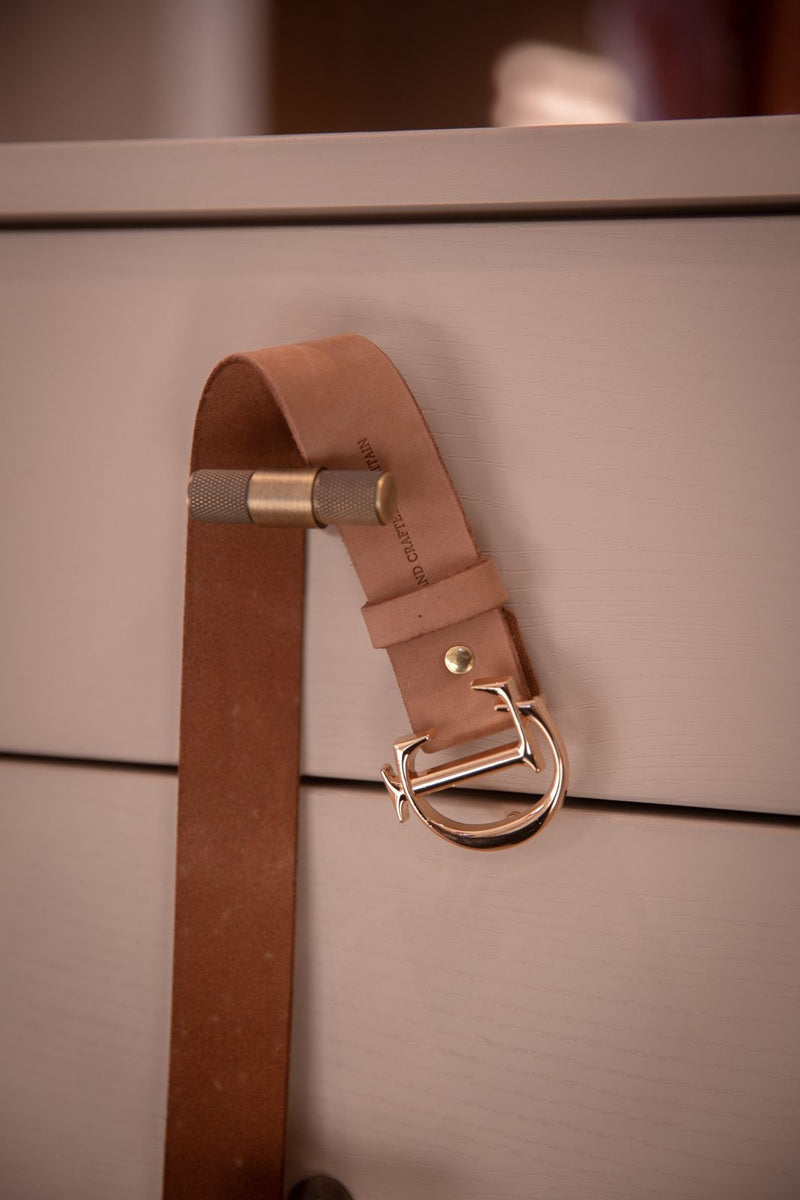 Biscuit CL Belt in Suede