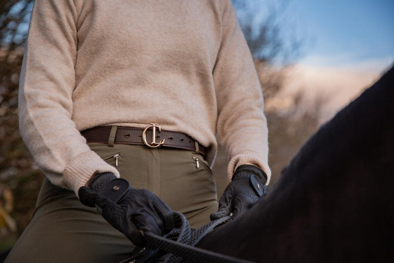 Brown Handcrafted Ladies CL Belt